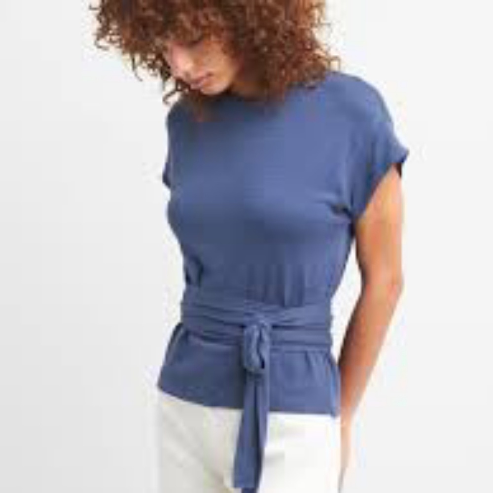Gap Softspun Wrap Top